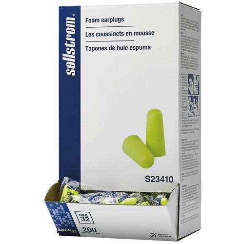 SELLSTROM S23410 Disposable Bullet Shape Ear Plugs