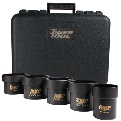 Tiger Tool 18200 6 Pt Axle Nut Socket Set ToolDiscounter