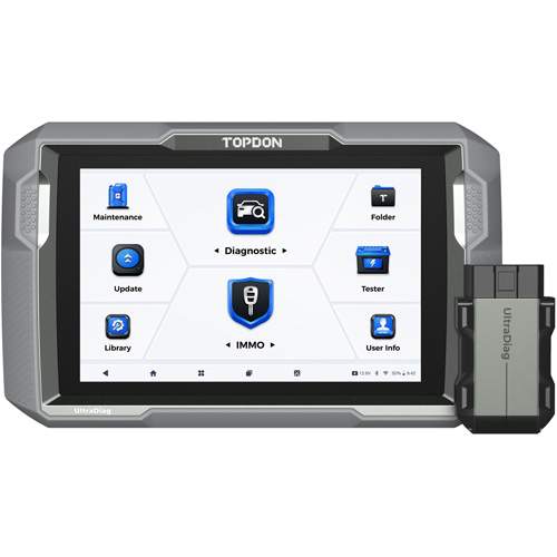 TOPDON ULTRADIAG UltraDiag 2-in-1 Diagnostic Scanner &amp; Key Programmer Tool