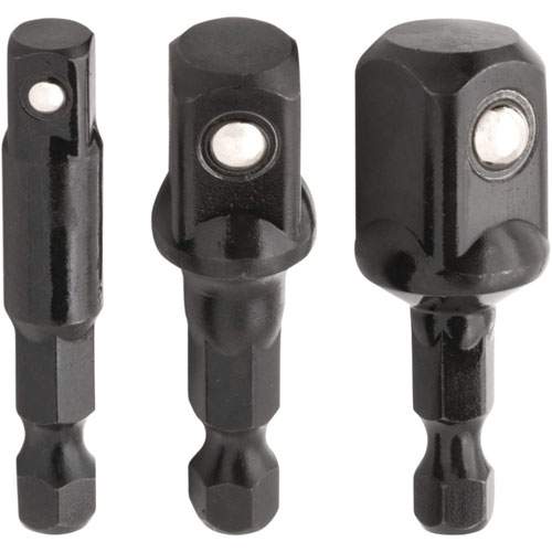 Titan 12061 Titan&reg; 3-Piece Stubby Socket Adapter Set 