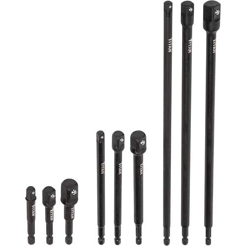 Titan 12089 9-Piece Socket Adapter Set