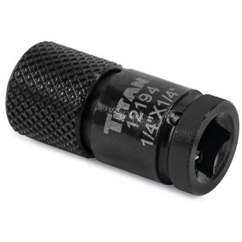 Titan 12194 1/4 in. Drive Quick-Change Hex Drive Impact Adapter