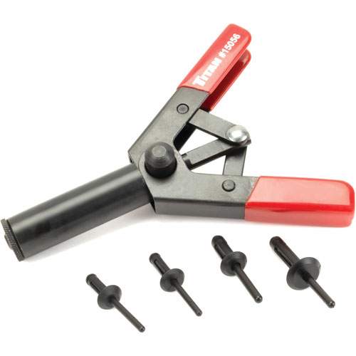 Titan 15056 Titan&reg; 41-Piece Poly Rivet Gun Kit