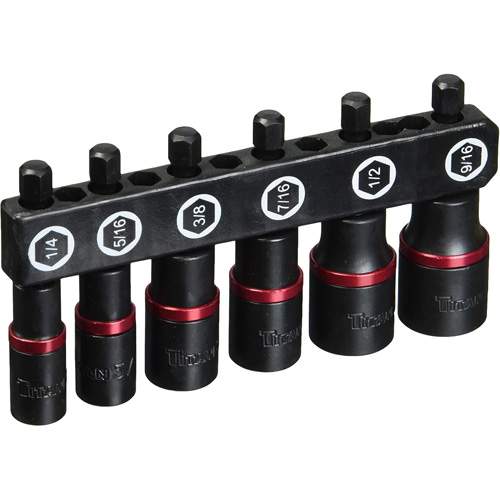 Titan 15222 6-Piece SAE Impact Grade Nut Driver Set