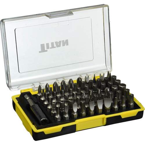 Titan 16061 61-Piece Bit Set