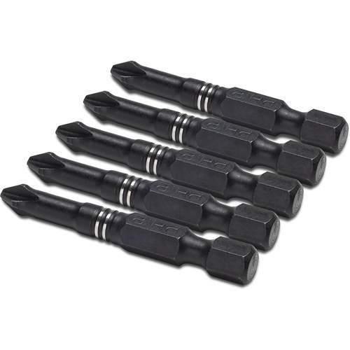 Titan 16075 2" PH2 Impact Bit Set