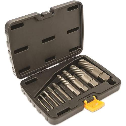 Titan 16082 Titan&reg; 9-Piece Spiral Screw Extractor Set