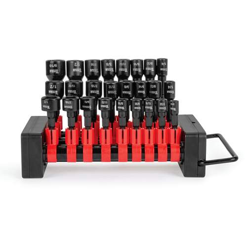 Titan 16294 25-Piece SAE Nut Driver Set | ToolDiscounter