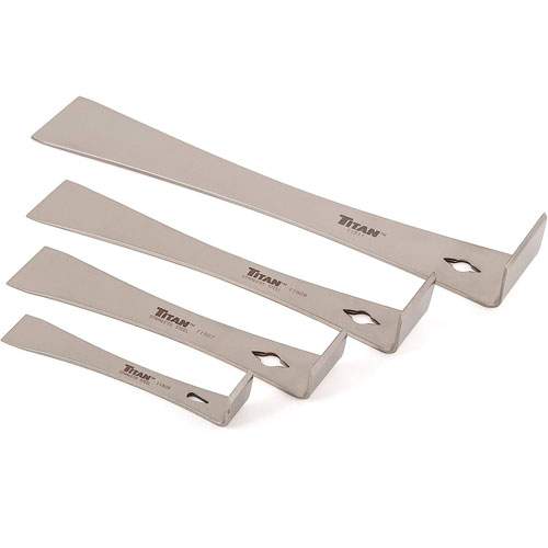 Titan 17009 Titan&reg; 4-Piece Stainless Steel Pry Bar/Scraper Set