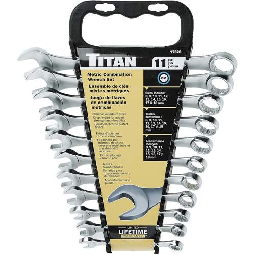 Titan 17328 Raised Panel Wrench Set