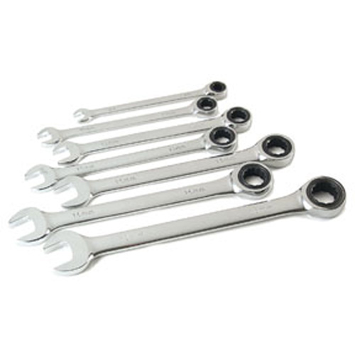 Titan 17351 7 Pc Metric Ratchet Wrench Set