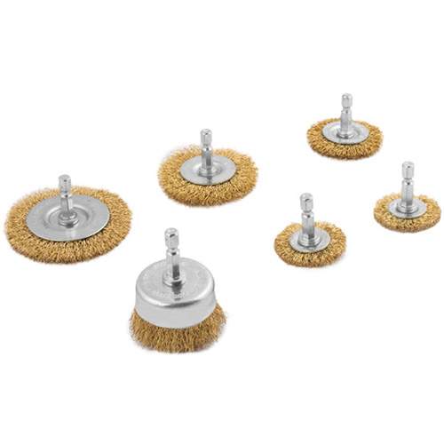 Titan 22206 6 pc. Crimped Wire Brush Assortment