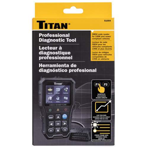 Titan 51004 OBDII/EOBD Reader