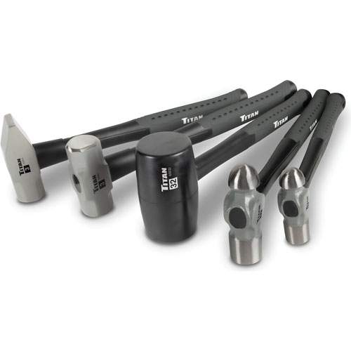 Titan 63125 5-PC General Hammer Set