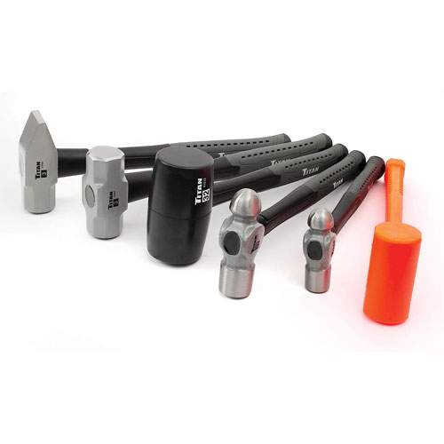 Titan 63136 Titan&reg; 6-Piece General Purpose Hammer Set