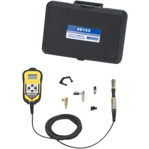 Waekon 48165 Universal Digital Pressure Gauge With Remote Readout