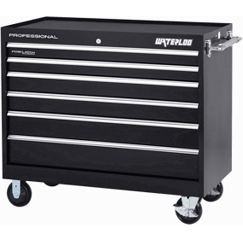 Waterloo Pca 46624bk Professional Hd Series 46 In 6 Drawer