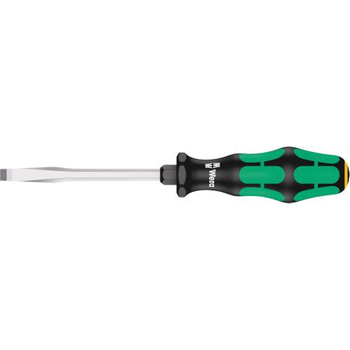 Wera 05007673001 Slotted Screwdriver, 1.0 mm, 7-13/16" L, Plastic Handle