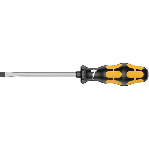 Wera 05018268001 Slotted Demolition Screwdriver, 5/16", 10-3/16" L, Plastic Handle