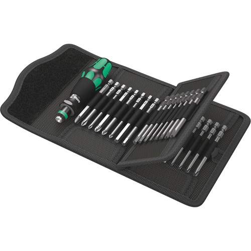 Wera 05059297001 Kraftform Kompakt 62 security set 33-PC, 6-5/16" L, Plastic Handle