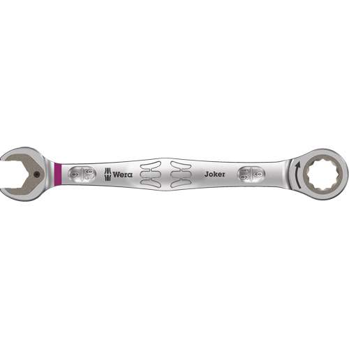 Wera 05073284001 Joker Combination Wrench 9/16, 12 Point, 9/16", Chrome Finish