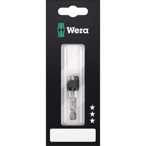 Wera 05073318001 Universal Quick-Release Bitholder , 1/4" Drive Size, 2-1/16" L