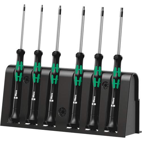 WERA Screwdriver 6 Piece Set with Laser Tip by Wera並行輸入 Wera 05073661002 Kraftform Kompakt 6 Piece Ratcheting Screwdriver Set