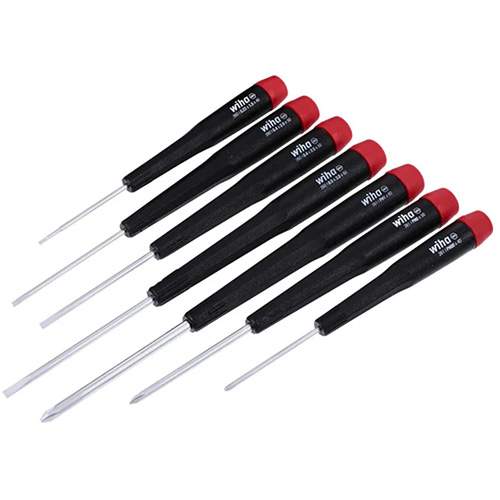 WIHA 26197 Precision Slotted &amp; Phillips Screwdriver Set