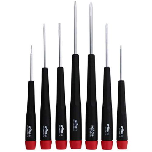WIHA 26197 Precision Slotted &amp; Phillips Screwdriver Set