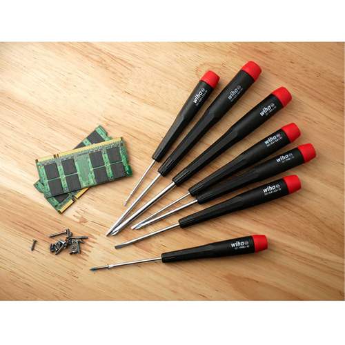 WIHA 26197 Precision Slotted &amp; Phillips Screwdriver Set