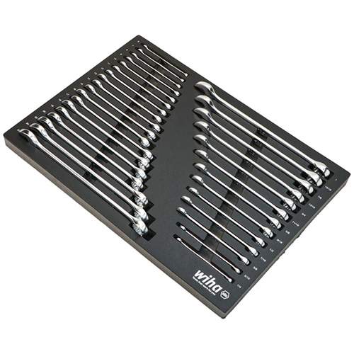 WIHA 30492 Combination Wrench Tray Set