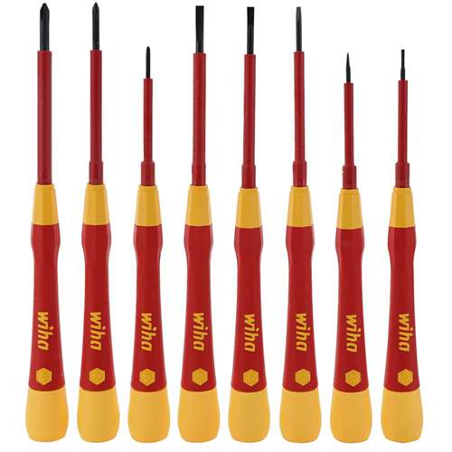 WIHA 32088 Insulated PicoFinish Precision Screwdriver Set
