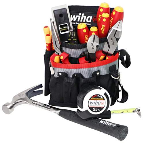 WIHA 32934 Insulated Apprentice Electrician's Tool Kit