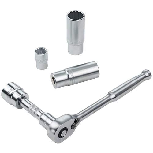 WIHA 33796 Professional SAE Socket Tray Set