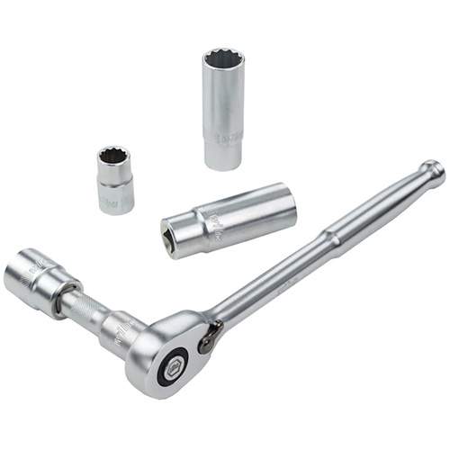 WIHA 33895 Professional Metric Socket Tray Set