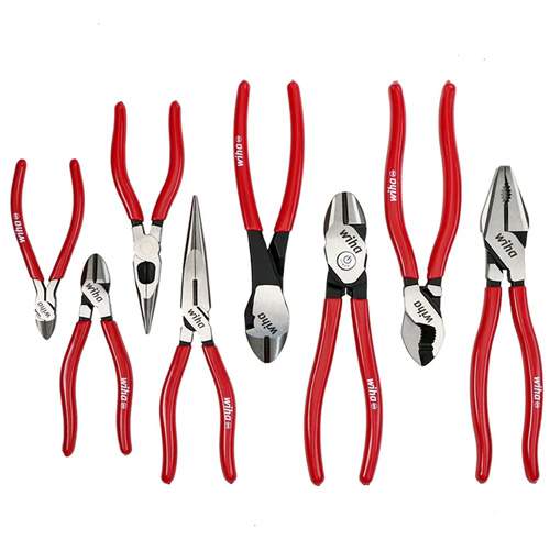 WIHA 34682 Classic Grip Pliers &amp; Cutters Tray Set