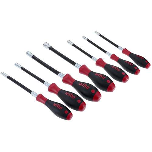 WIHA 37291 SoftFinish Flexible Shaft Nut Driver Set