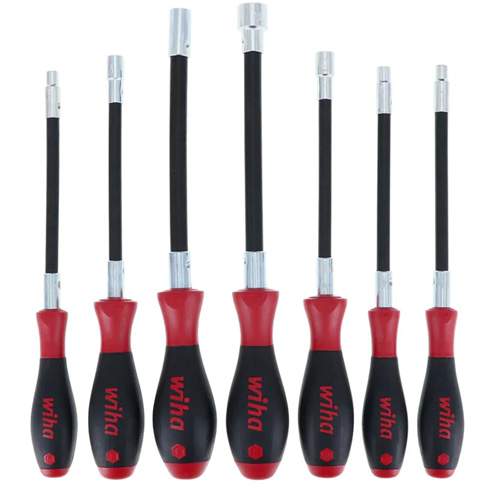 WIHA 37291 SoftFinish Flexible Shaft Nut Driver Set