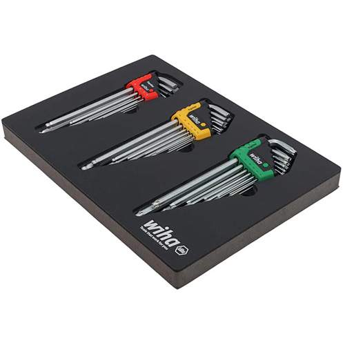 WIHA 66979 ErgoStar L-Key Tray Set