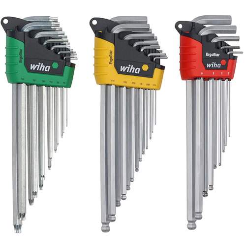 WIHA 66979 ErgoStar L-Key Tray Set