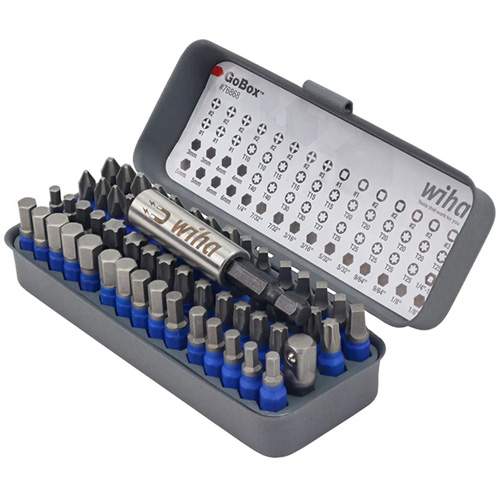WIHA 76868 GoBox TerminatorBlue Impact Bit Set