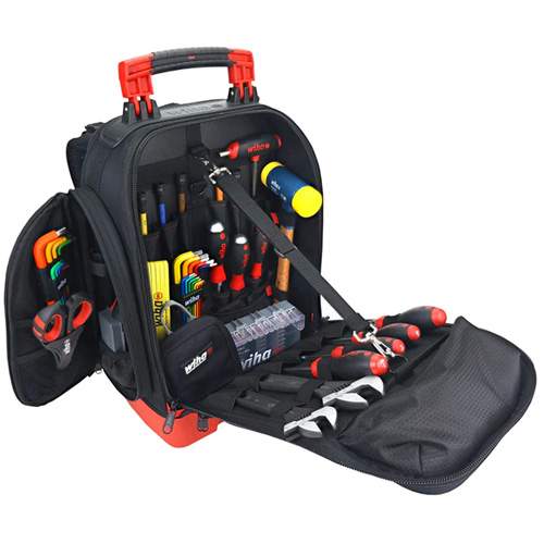 WIHA 91876 Industrial MRO Tool Kit in Heavy Duty Backpack