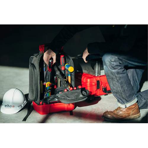 WIHA 91876 Industrial MRO Tool Kit in Heavy Duty Backpack