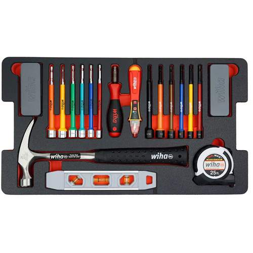 WIHA 92100 Premium Kit In Rolling Tool Box
