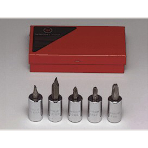 Wright Tool 306 3/8 Inch Dr 5 Pc Screwdriver Socket Set ToolDiscounter