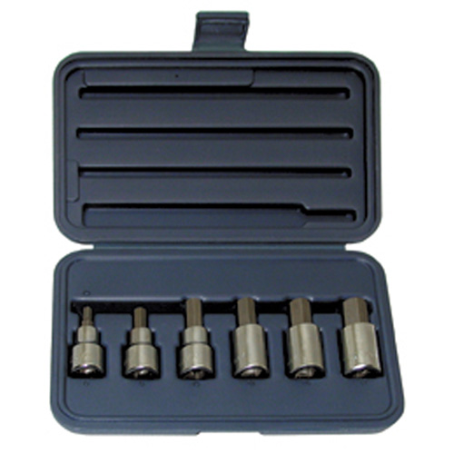 Wright Tool 453 1/2 Inch Dr 6 Pc Hex Bit Socket Set