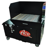 Ace Industrial 73-923 Downdraft Table With 3 Sided Grinding Walls