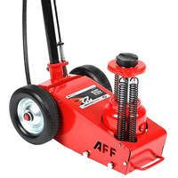 American Forge & Foundry 565F Air Assist Truck Axle Jack, 22 Ton Capacity, 8-1/4" Lowered, 21-1/2" Raised