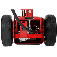 American Forge & Foundry 565F Air Assist Truck Axle Jack, 22 Ton Capacity, 8-1/4" Lowered, 21-1/2" Raised