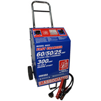 Associated 6023 Charger 6/12/24V, 60/50/25A, 230V, 50/60Hz